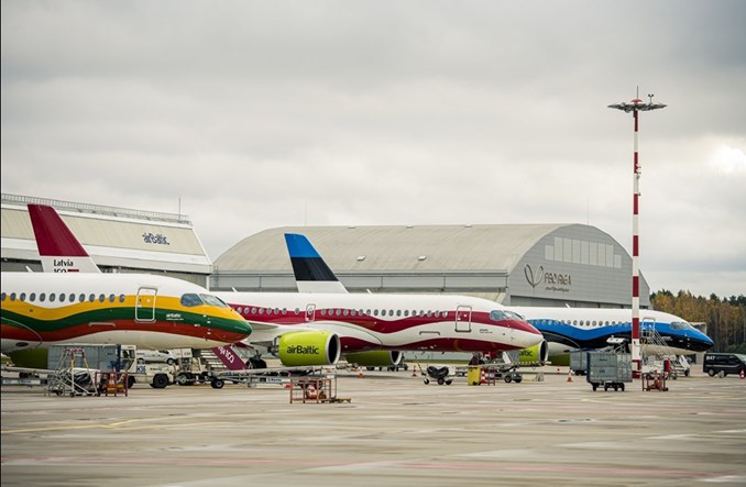 Gauss: Flota airBaltic zwiększy się do 100 samolotów. Szukamy nowych baz