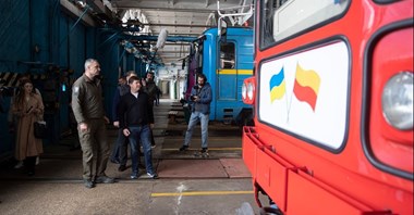 Kijów: Stacja metra Warszawska