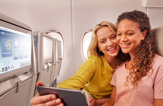 Bezpłatny internet na pokładach Emirates
