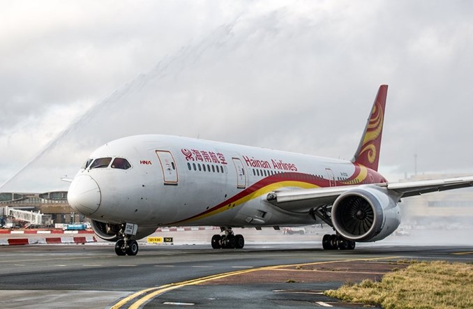 Hainan wznowią jedyne połączenie Szkocji z Chinami