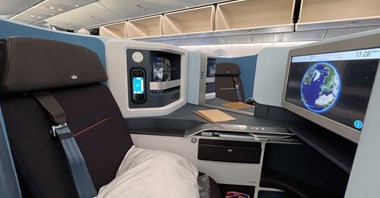 KLM: Fantastyczny lot w biznes klasie Dreamlinera (zdjęcia)