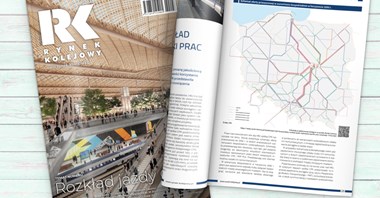 Nowy Miesięcznik Rynek Kolejowy już w sprzedaży. Dużo CPK!