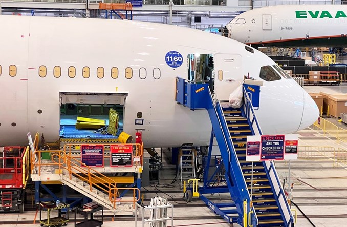 Boeing rozbuduje fabrykę B787 w Charleston 