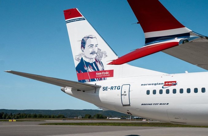 Norwegian Air przewiozły w maju ponad 1,9 mln pasażerów
