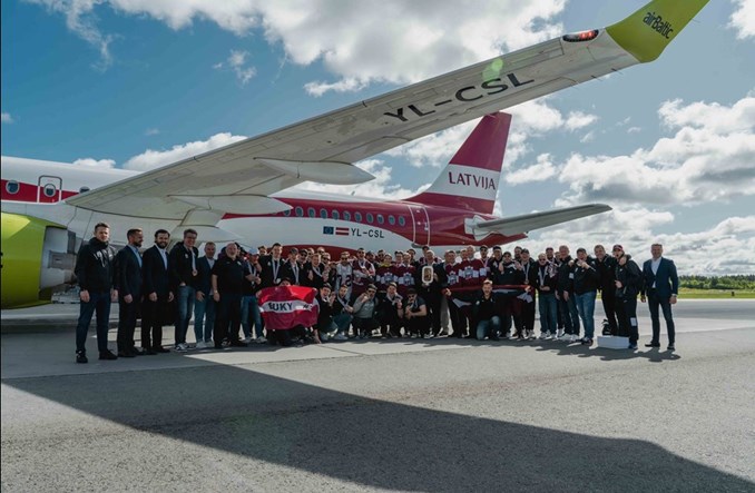 Hokejowe MŚ pomogły airBaltic osiągnąć świetne wyniki w maju