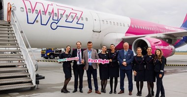 Wizz Air zainaugurował rejsy z Rzeszowa do Rzymu (zdjęcia)