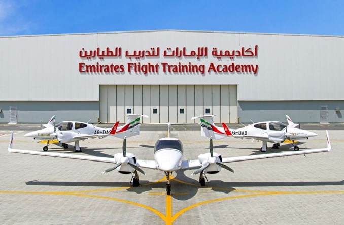 Samoloty Diamond EFTA już szkolą pilotów Emirates