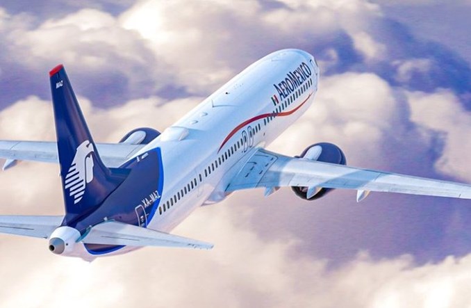 1,9 mln pasażerów Aeromexico w maju. Krajowe trasy napędzają wzrosty