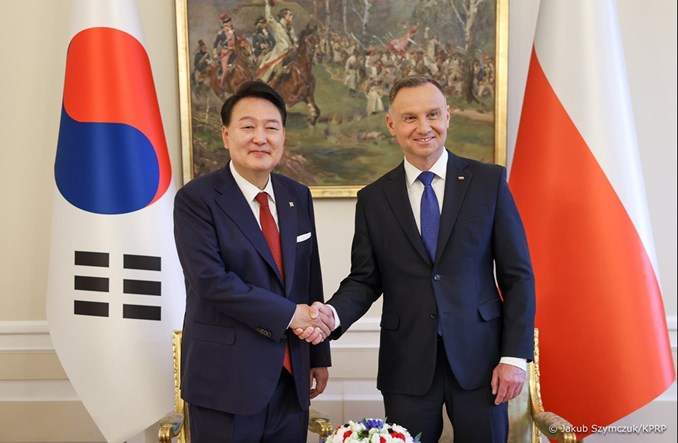 Polska zacieśnia współpracę z Koreą Płd. Duda: Omówiliśmy kwestie z CPK