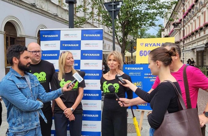 Ryanair świętuje 600-lecie Łodzi zniżką na 600 biletów