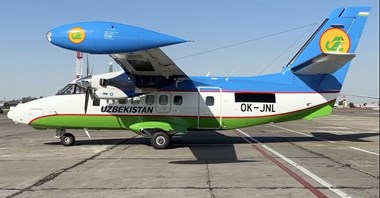 Uzbekistan Airways odebrały pierwszego Turboleta LET L410 (zdjęcia)