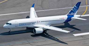 Airbus: A220 sprawdzi się w LOT