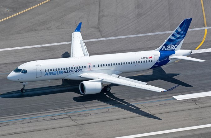 Airbus opóźnia zwiększenie produkcji A220 do grudnia 2026 r.