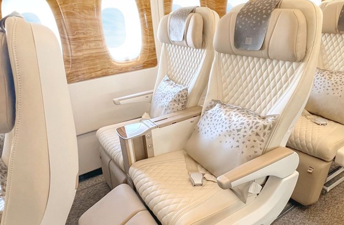Emirates: 160 tys. pasażerów w rok w klasie ekonomicznej premium 