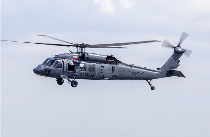 Modyfikacja policyjnych S-70i Black Hawk