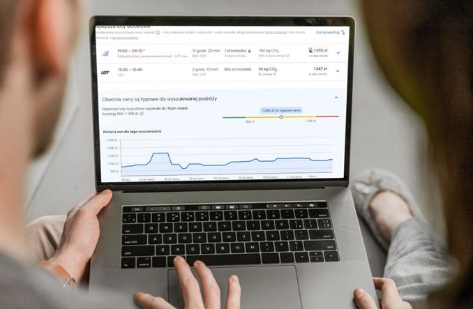 Google pomoże kupić najtańsze bilety lotnicze