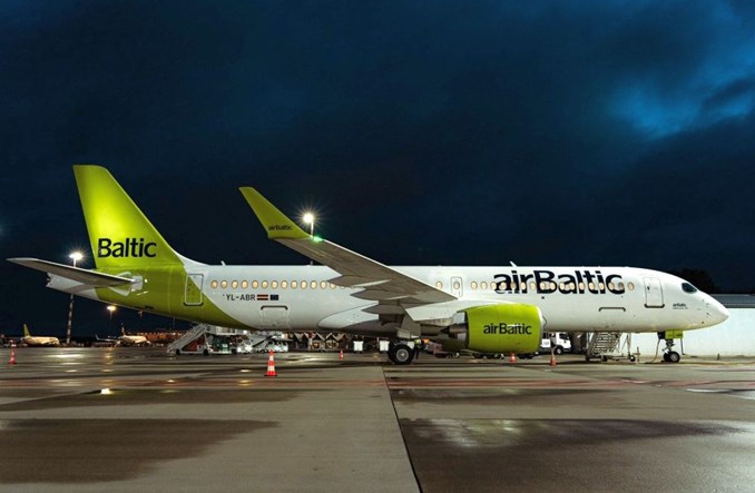 43. airbus A220-300 dołączył do floty airBaltic