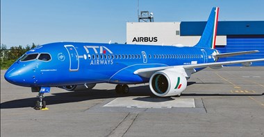 ITA Airways odebrały kolejnego A220. Tym razem już w pełnych barwach
