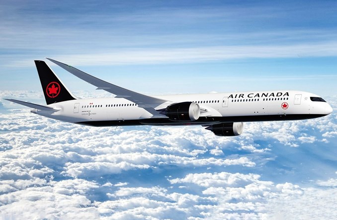 AIR CANADA B787-8　1/160 Model Boeing 787-8 Air Canada C-GHPQ
