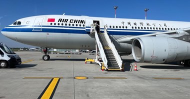 Więcej Air China w Warszawie