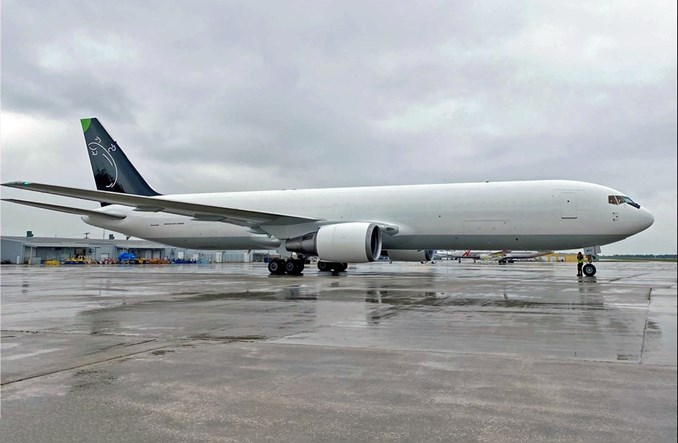 Pierwszy boeing 767-300F dołączył do floty SkyTaxi