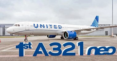 Po 21 latach United odebrały nowego airbusa. Tym razem to pierwszy A321neo