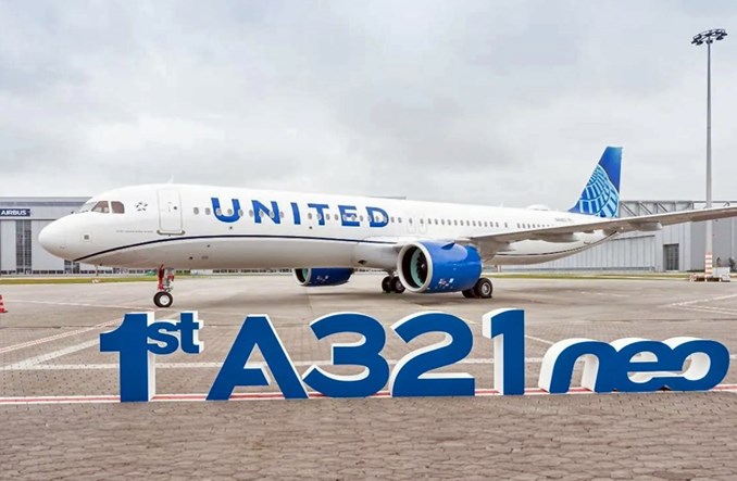 Po 21 latach United odebrały nowego airbusa. Tym razem to pierwszy A321neo