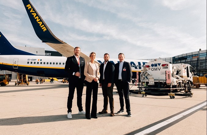 Ryanair kupuje 500 ton SAF od OMV