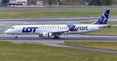 Embraer E195 LOT-u promuje Morawy Północne (zdjęcia)