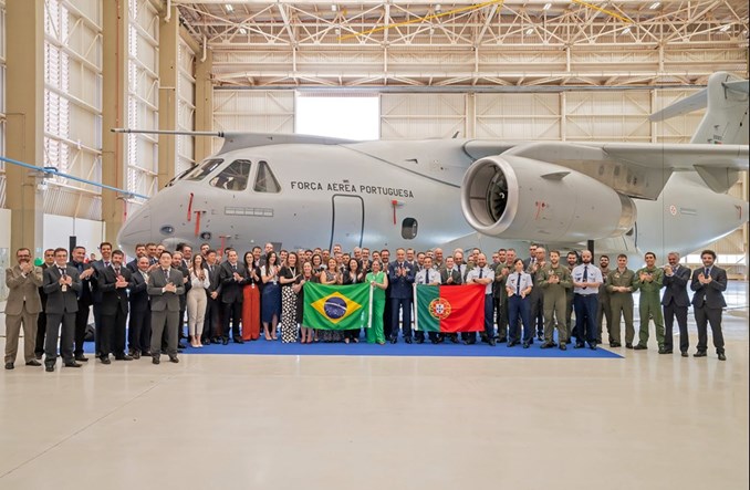 Pierwszy KC-390 w konfiguracji NATO wszedł do służby w Siłach Powietrznych Portugalii