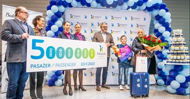 Pięciomilionowy pasażer Katowice Airport