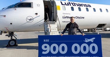 Rzeszów: Już 900 tysięcy pasażerów od początku 2023 roku