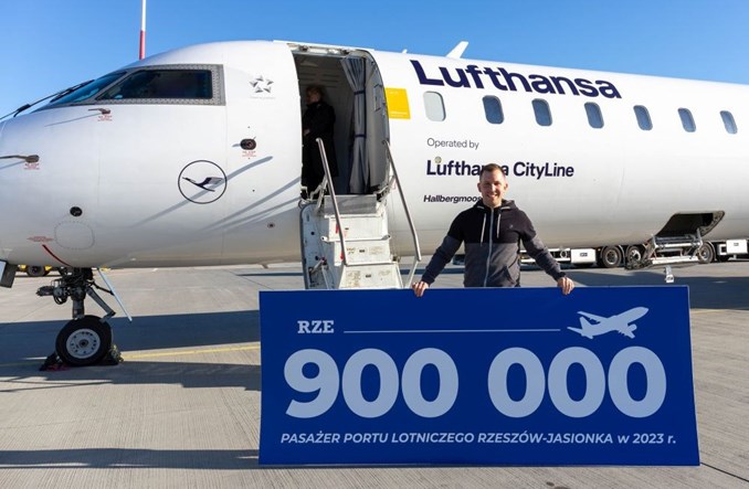 Rzeszów: Już 900 tysięcy pasażerów od początku 2023 roku