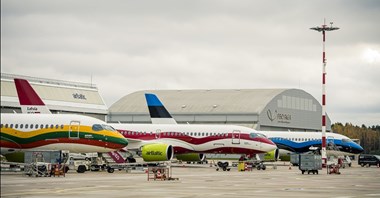 Październik słabszy od września w airBaltic, ale lepszy niż w 2022