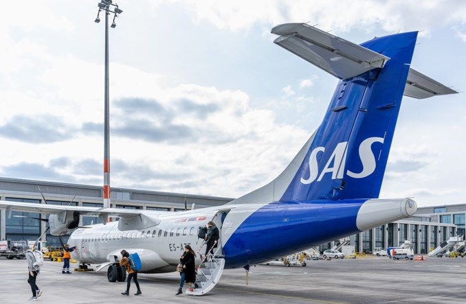 SAS przewiozły 2,2 mln podróżnych w październiku