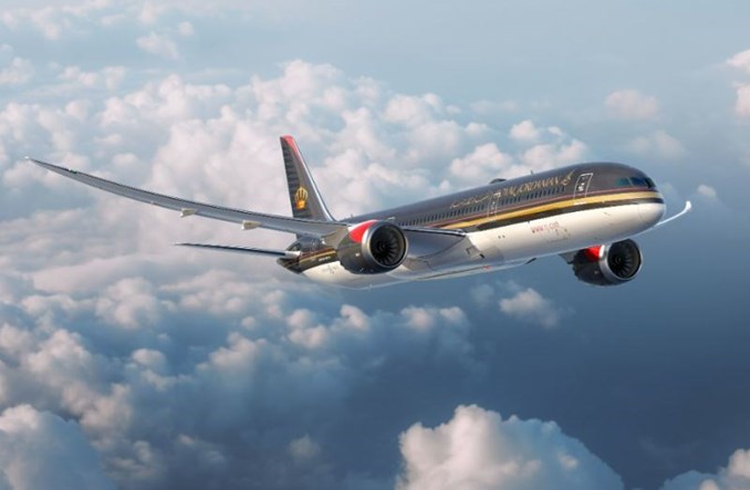 Royal Jordanian powiększą flotę 787-9 o cztery odrzutowce
