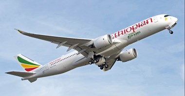 Ethiopian poleci na trasie do Warszawy airbusem A350