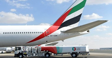 Emirates rozpoczynają współpracę z SAF na Heathrow