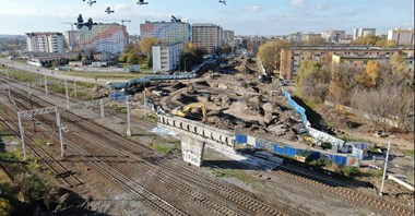 Teren pod budowę przystanku Radom Wschodni przygotowany