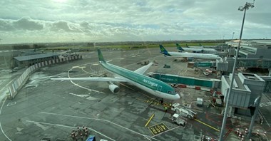 Dublin: 2,18 mln pasażerów w listopadzie. "Grudzień pracowity i ważny"