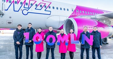 100 mln pasażerów Wizz Air w Polsce. Jubileusz w Katowicach