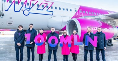 100 mln pasażerów Wizz Air w Polsce. Jubileusz w Katowicach