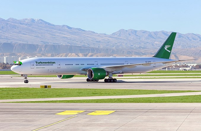 Turkmenistan Airlines odebrały pierwszego B777-300ER
