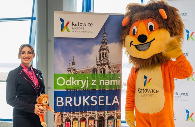 Wizz Air uruchamia trasę z Katowic do Belgii
