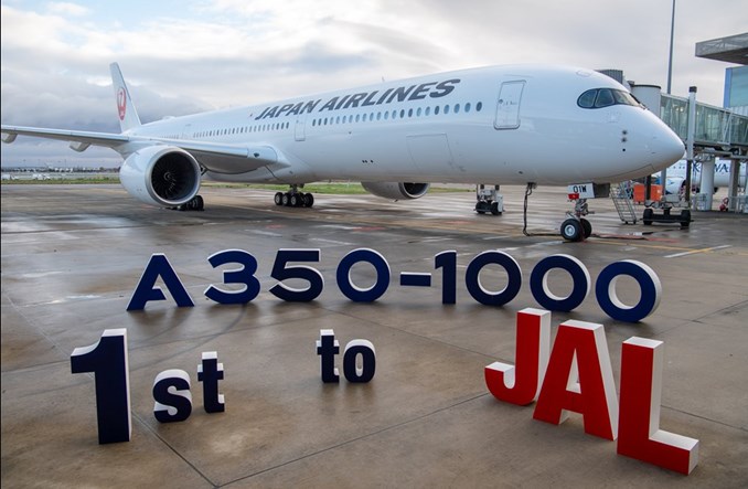 Japan Airlines odebrały swój pierwszy A350-1000