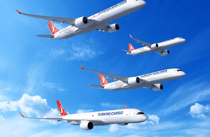 Airbus: Turkish zamawia 220 samolotów, w tym A350, A350F i A321neo