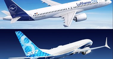 Lufthansa zamawia 40 airbusów A220 i 40 boeingów 737 MAX