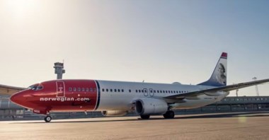 Norwegian Air i Widerøe przewiozły w kwietniu ponad 2,2 mln pasażerów 