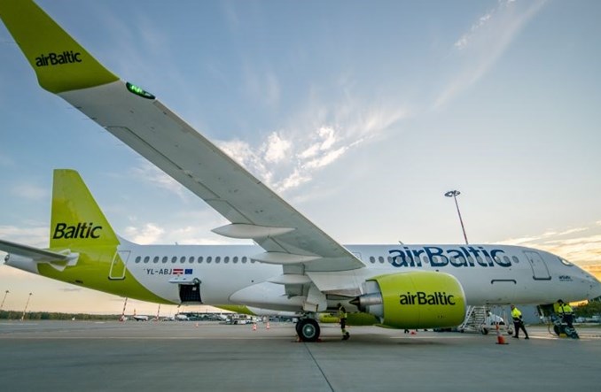 4,5 mln podróżnych w A220-300 airBaltic w 2023 roku. Duży wzrost względem 2022