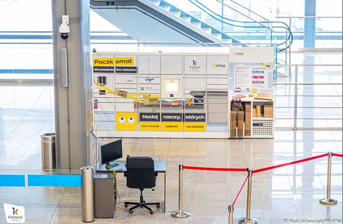Wrocław i Katowice. Paczkomaty na lotniskach